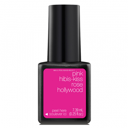 Oja semipermanenta SensatioNail 7.39 ml Pink Hibis-Kiss Rose Hollywood [2]