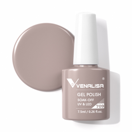 UNGHII - Oja semipermanenta Venalisa, 7.5 ml, nuanta 709