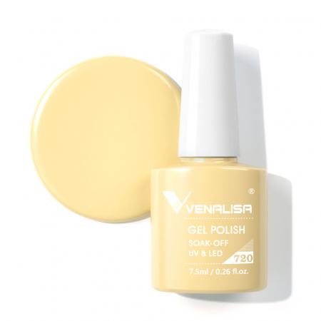 UNGHII - Oja semipermanenta Venalisa, 7.5 ml, nuanta 720