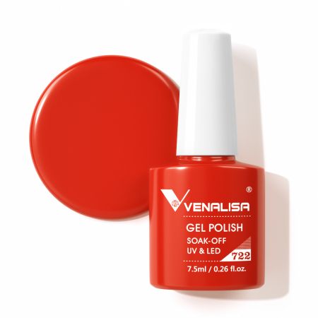UNGHII - Oja semipermanenta Venalisa, 7.5 ml, nuanta 722