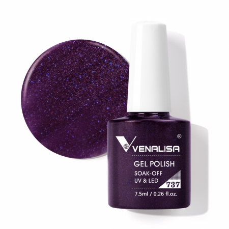 UNGHII - Oja semipermanenta Venalisa, 7.5 ml, nuanta 737
