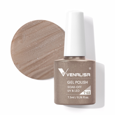 UNGHII - Oja semipermanenta Venalisa, 7.5 ml, nuanta 742