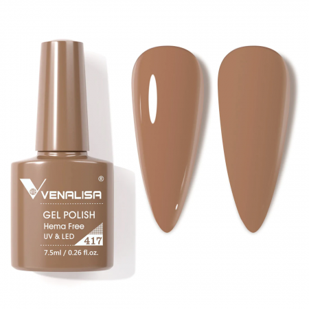 UNGHII - Oja semipermanenta Venalisa, hema-free, 7.3 ml, 417