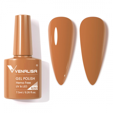 UNGHII - Oja semipermanenta Venalisa, hema-free, 7.3 ml, 420