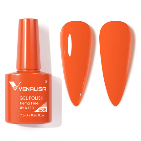 UNGHII - Oja semipermanenta Venalisa, hema-free, 7.3 ml 436