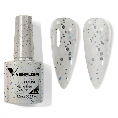 UNGHII - Oja semipermanenta Venalisa, hema-free, 7.3 ml 443