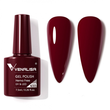 UNGHII - Oja semipermanenta Venalisa, hema-free, 7.3 ml 455