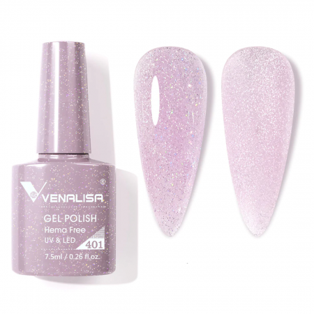 UNGHII - Oja semipermanenta Venalisa, hema-free, 7.5 ml, 401