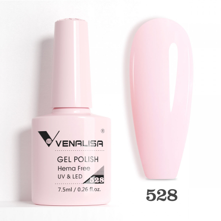 UNGHII - oja semipermanenta Venalisa VIP5 Hema-Free 7.5 ml 528