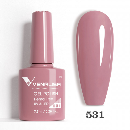 UNGHII - oja semipermanenta Venalisa VIP5 Hema-Free 7.5 ml 531