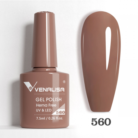 UNGHII - oja semipermanenta Venalisa VIP5 Hema-Free 7.5 ml 560