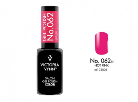 Oja semipermanenta - Oja semipermanenta Victoria Vynn Gel Polish 062 Hot Pink 8 ml