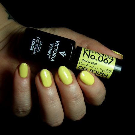 Oja semipermanenta Victoria Vynn Gel Polish 067 Lemon Drop 8 ml [2]