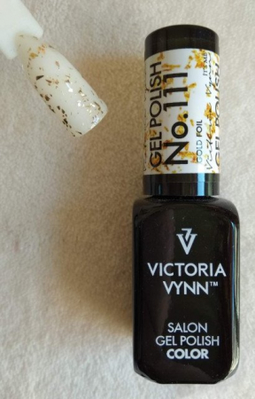 Oja semipermanenta Victoria Vynn Gel Polish 111 Gold Foil 8 ml [2]
