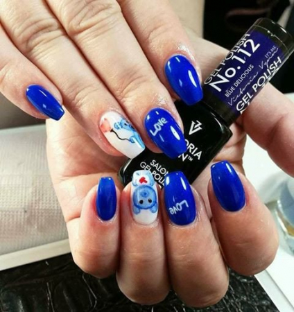 Oja semipermanenta Victoria Vynn Gel Polish 112 Blue Delicious 8 ml [3]