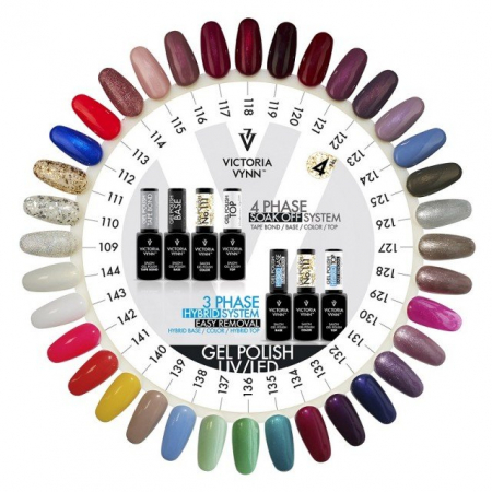 Oja semipermanenta Victoria Vynn Gel Polish 114 Pinky Glitter 8 ml [1]