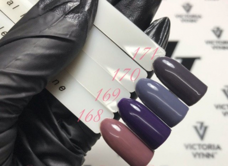 Oja semipermanenta Victoria Vynn Gel Polish 168 Subtle Aubergine 8 ml [2]