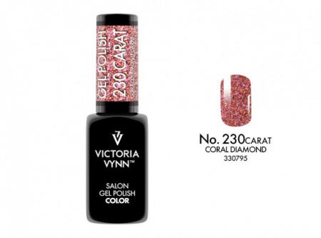 Oja semipermanenta Victoria Vynn Gel Polish 230 Carat Coral Diamond 8 ml [0]