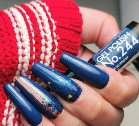 Oja semipermanenta Victoria Vynn Gel Polish 244 Fresh Blueberry 8 ml [2]