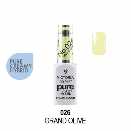 Oja semipermanenta - Oja semipermanenta Victoria Vynn Pure Creamy 026 Grand Olive 8 ml