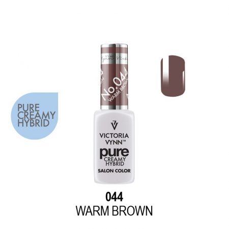 UNGHII - Oja semipermanenta Victoria Vynn Pure Creamy 044 Warm Brown 8 ml