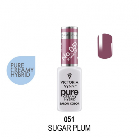 Oja semipermanenta - Oja semipermanenta Victoria Vynn Pure Creamy 051 Sugar Plum 8 ml