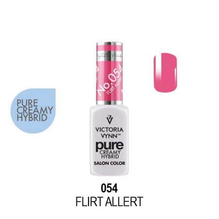 Oja semipermanenta - Oja semipermanenta Victoria Vynn Pure Creamy 054 Flirt Allert 8 ml