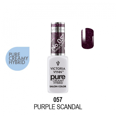 Oja semipermanenta - Oja semipermanenta Victoria Vynn Pure Creamy 057 Purple Scandal 8 ml