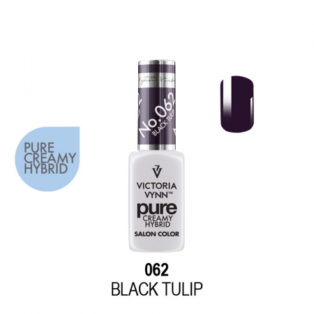 Oja semipermanenta Victoria Vynn Pure Creamy 062 Black Tulip 8 ml