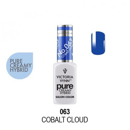 Oja semipermanenta - Oja semipermanenta Victoria Vynn Pure Creamy 063 Cobalt Cloud 8 ml