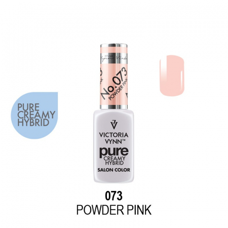 Oja semipermanenta - Oja semipermanenta Victoria Vynn Pure Creamy 073 Powder Pink 8 ml