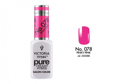 Oja semipermanenta - Oja semipermanenta Victoria Vynn Pure Creamy 078 Pinky Pink 8 ml