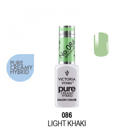Oja semipermanenta - Oja semipermanenta Victoria Vynn Pure Creamy 086 Light Khaki 8 ml