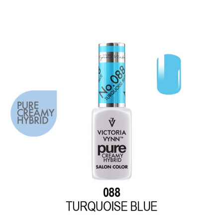 Oja semipermanenta - Oja semipermanenta Victoria Vynn Pure Creamy 088 Turquoise Blue 8 ml