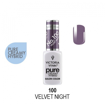 Oja semipermanenta - Oja semipermanenta Victoria Vynn Pure Creamy 100 Velvet Night 8 ml