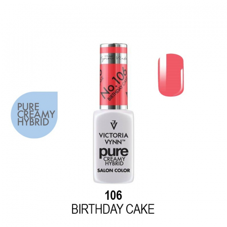 Oja semipermanenta - Oja semipermanenta Victoria Vynn Pure Creamy 106 Birthday Cake 8 ml