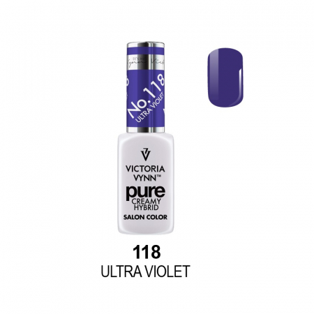 Oja semipermanenta - Oja semipermanenta Victoria Vynn Pure Creamy 118 Ultra Violet 8 ml