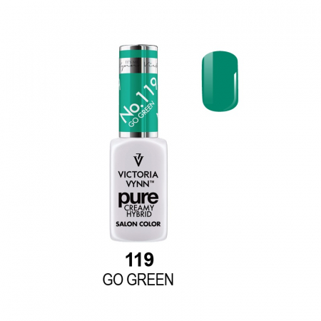 Oja semipermanenta - Oja semipermanenta Victoria Vynn Pure Creamy 119 Go Green 8 ml