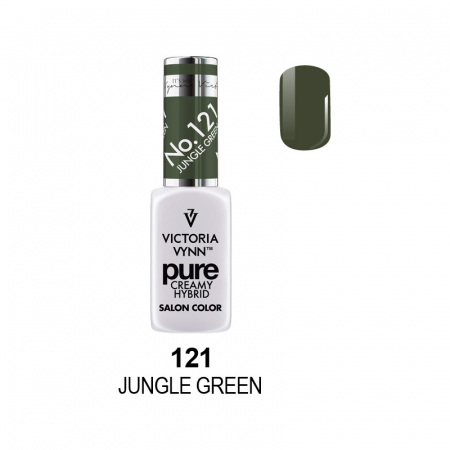 Oja semipermanenta - Oja semipermanenta Victoria Vynn Pure Creamy 121 Jungle Green 8 ml