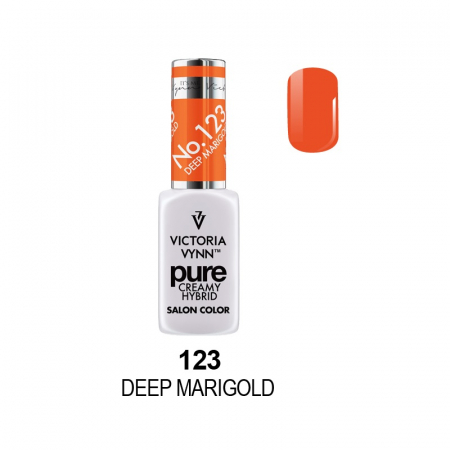 Oja semipermanenta - Oja semipermanenta Victoria Vynn Pure Creamy 123 Deep Marigold 8 ml