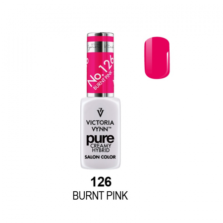 Oja semipermanenta - Oja semipermanenta Victoria Vynn Pure Creamy 126 Burnt Pink 8 ml