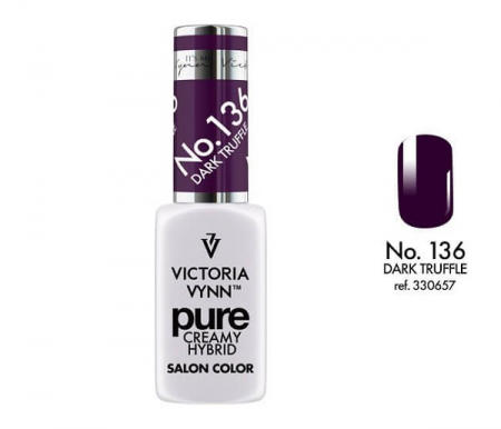 Oja semipermanenta - Oja semipermanenta Victoria Vynn Pure Creamy 136 Dark Truffle 8 ml