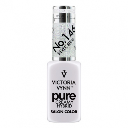 Oja semipermanenta - Oja semipermanenta Victoria Vynn Pure Creamy 146 Silver Blink 8 ml