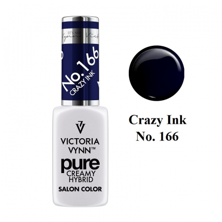Oja semipermanenta - Oja semipermanenta Victoria Vynn Pure Creamy 166 Crazy Ink 8 ml