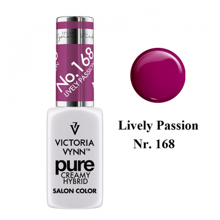 Oja semipermanenta - Oja semipermanenta Victoria Vynn Pure Creamy 168 Lively Passion 8 ml