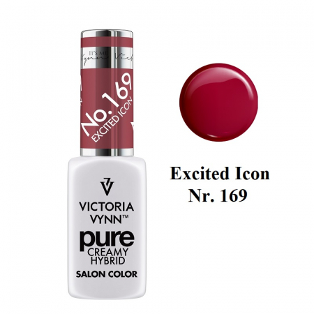 Oja semipermanenta - Oja semipermanenta Victoria Vynn Pure Creamy 169 Excited Icon 8 ml