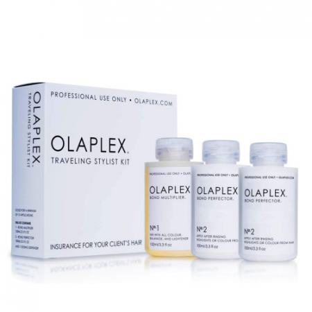 Masca de par - Olaplex Kit pentru salon Tavel: Bond Multiplier&Bond Perfector 3x100ml