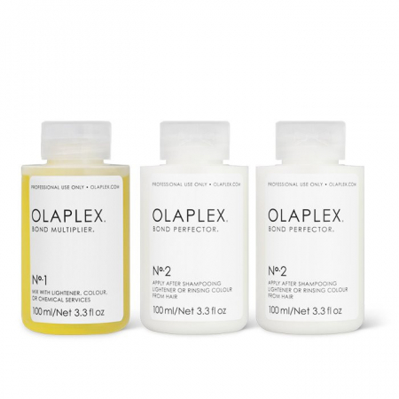 Olaplex Kit pentru salon Tavel: Bond Multiplier&Bond Perfector 3x100ml [1]
