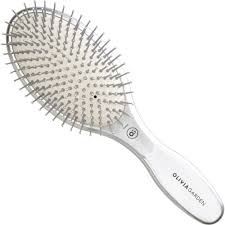 Olivia Garden Perie de par cu peri ionici din nailon Expert Care Oval Nylon Silver [1]