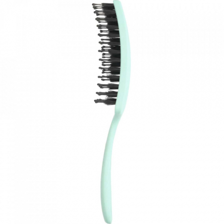 Olivia Garden Perie pentru copii cu peri naturali de mistret+nailon Finger Combo Kids Mini Mint [2]